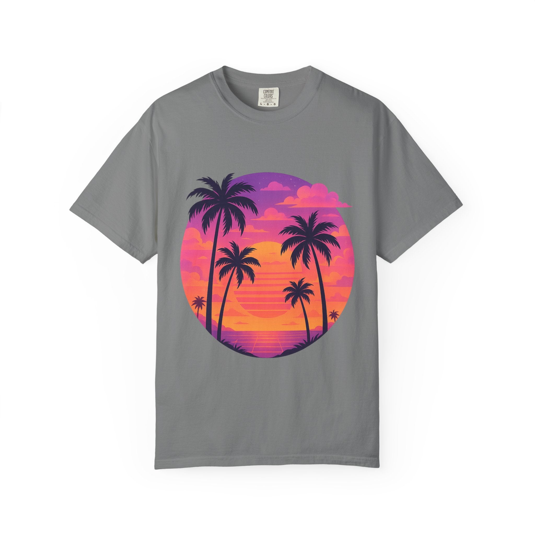 Tropical Paradise T-Shirt - Unisex Garment-Dyed Tee, Beach Vibes, Summer Fashion, Vacation Wear, Gift for Travelers