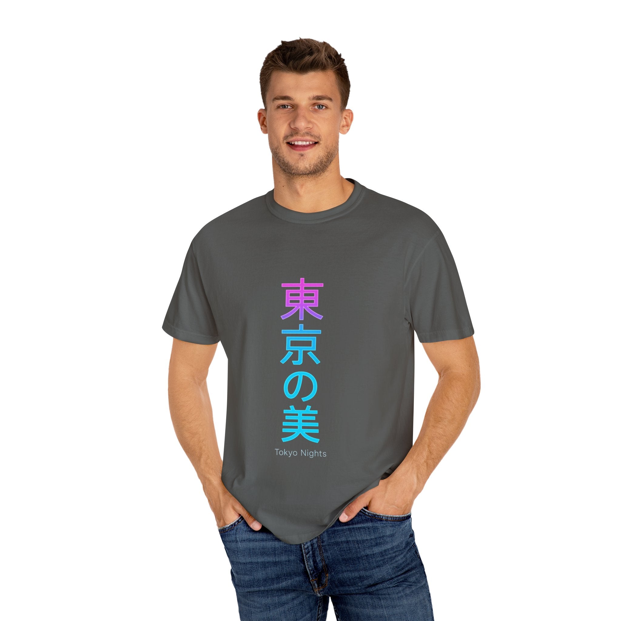 Tokyo Aesthetic Unisex T-shirt, Streetwear Tee, Gift for Anime Fans, Japanese Fashion, Cool Graphic Tee