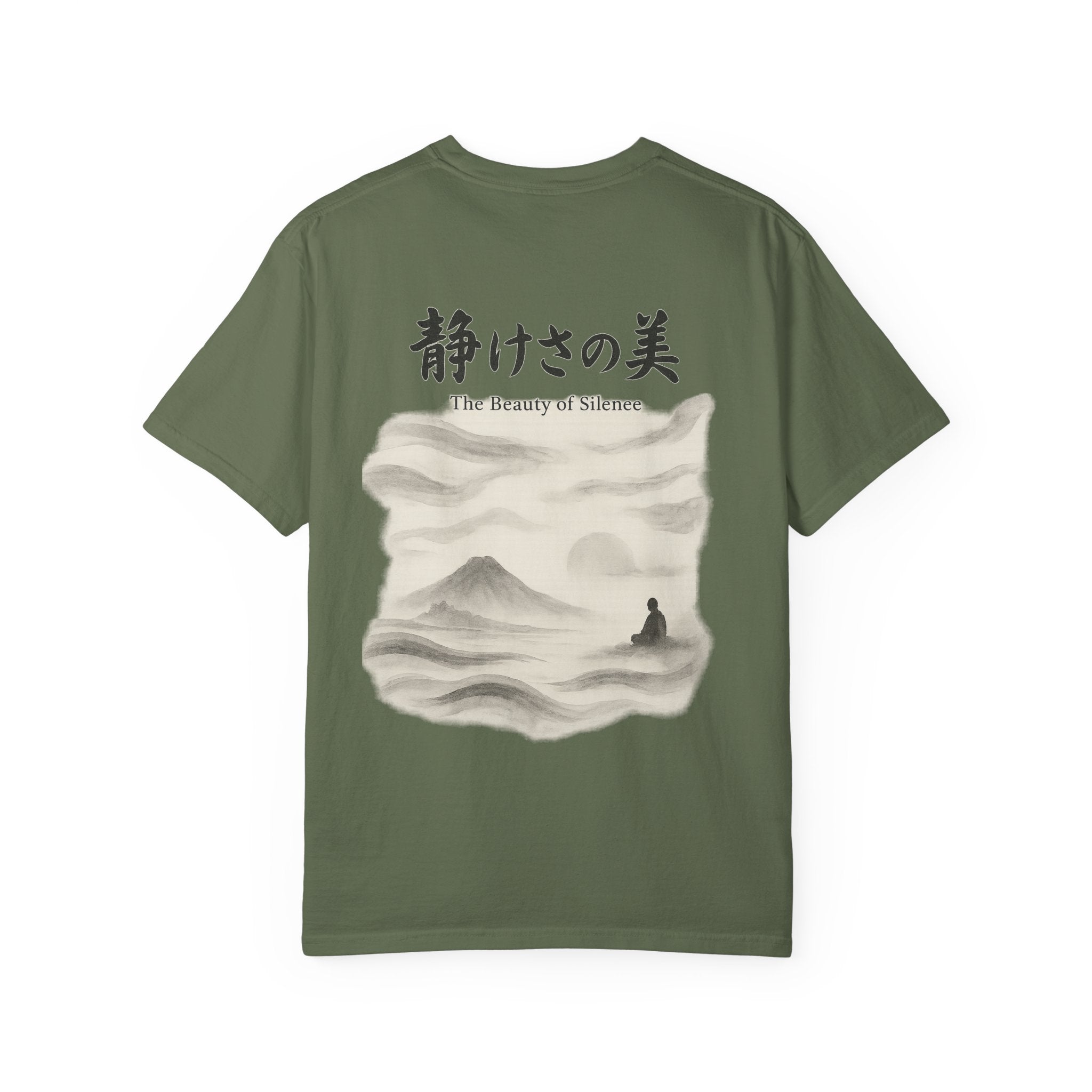 Zen-Inspired Unisex T-shirt, Meditation Tee, Nature Lover Shirt, Minimalist Fashion, Gift for Yogis, Relaxed Fit Apparel