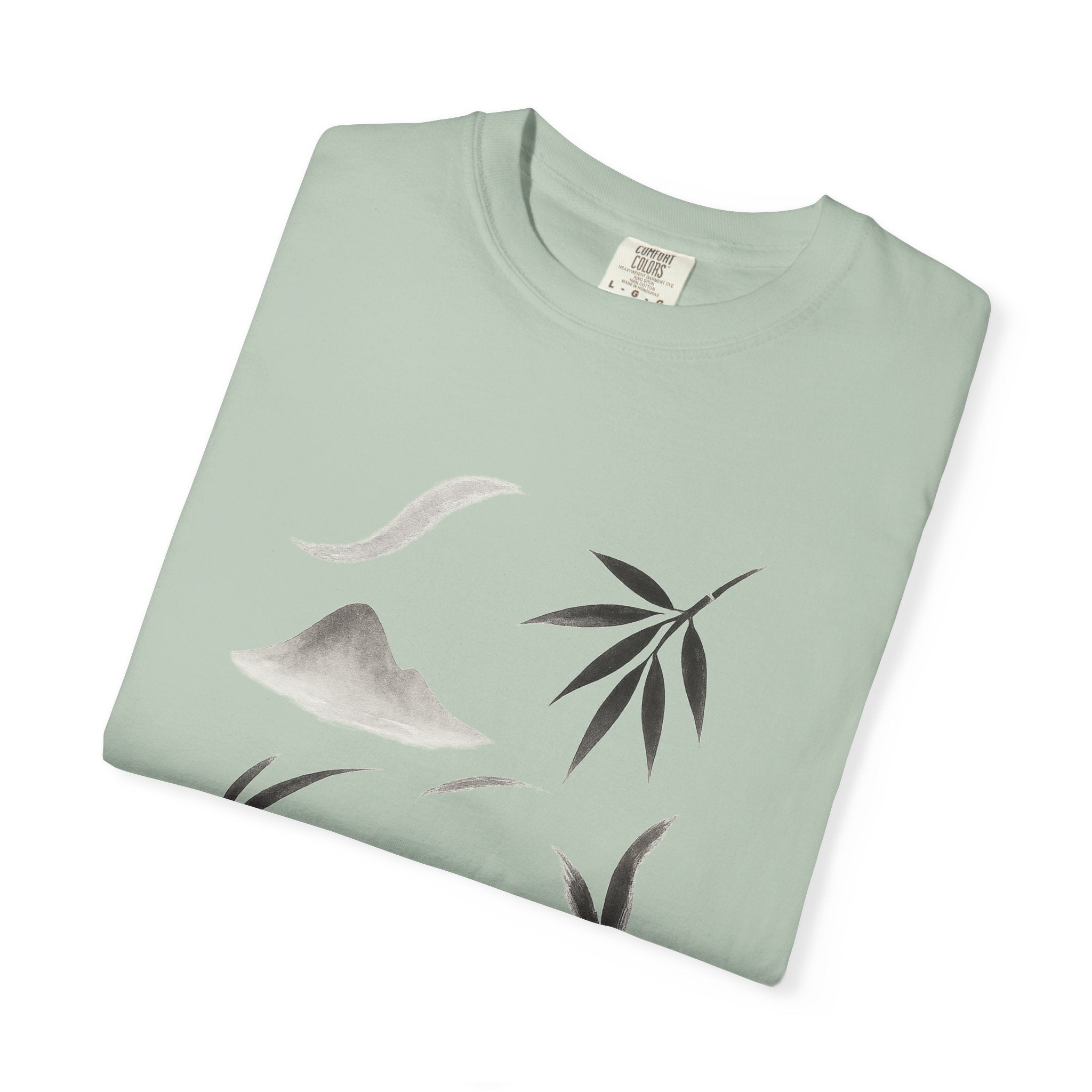 Zen-Inspired Unisex T-shirt, Meditation Tee, Nature Lover Shirt, Minimalist Fashion, Gift for Yogis, Relaxed Fit Apparel
