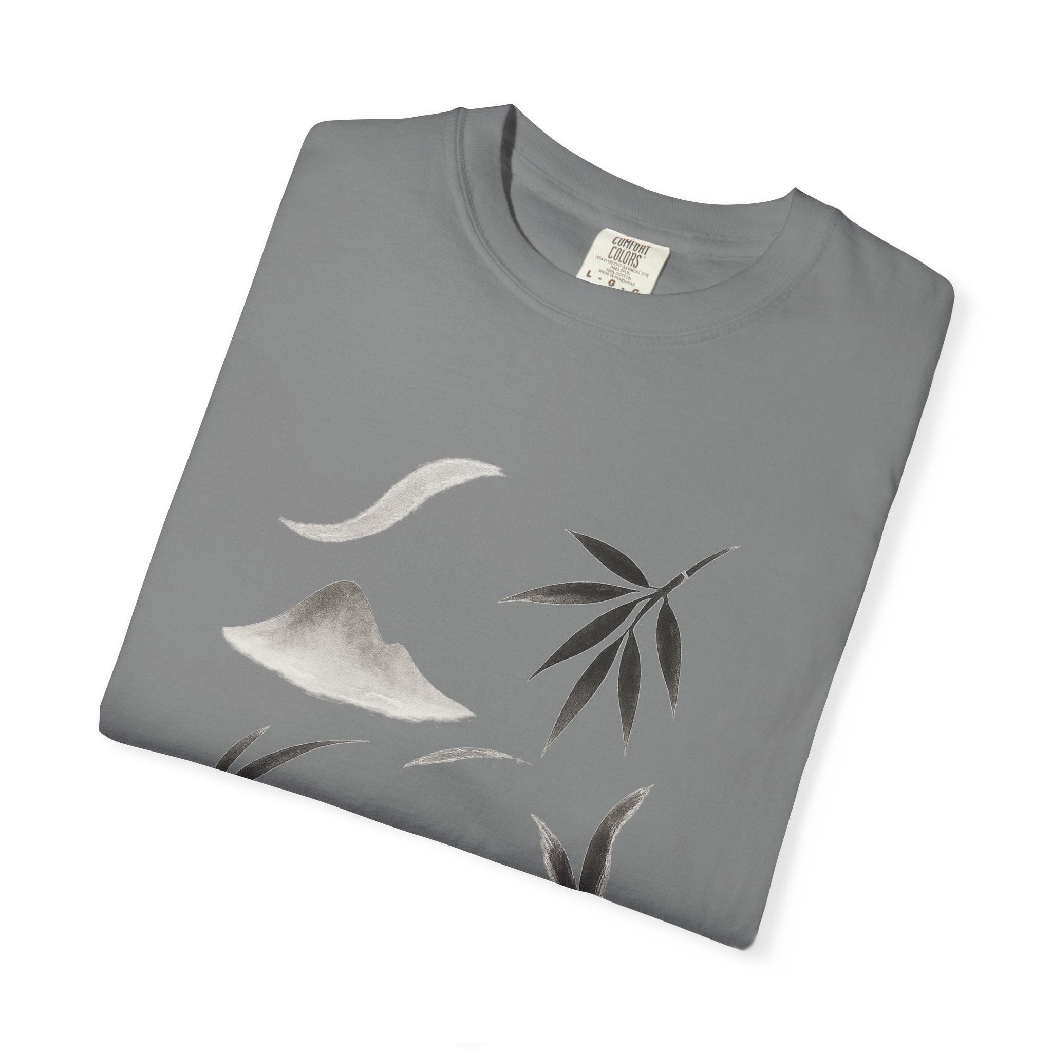 Zen-Inspired Unisex T-shirt, Meditation Tee, Nature Lover Shirt, Minimalist Fashion, Gift for Yogis, Relaxed Fit Apparel