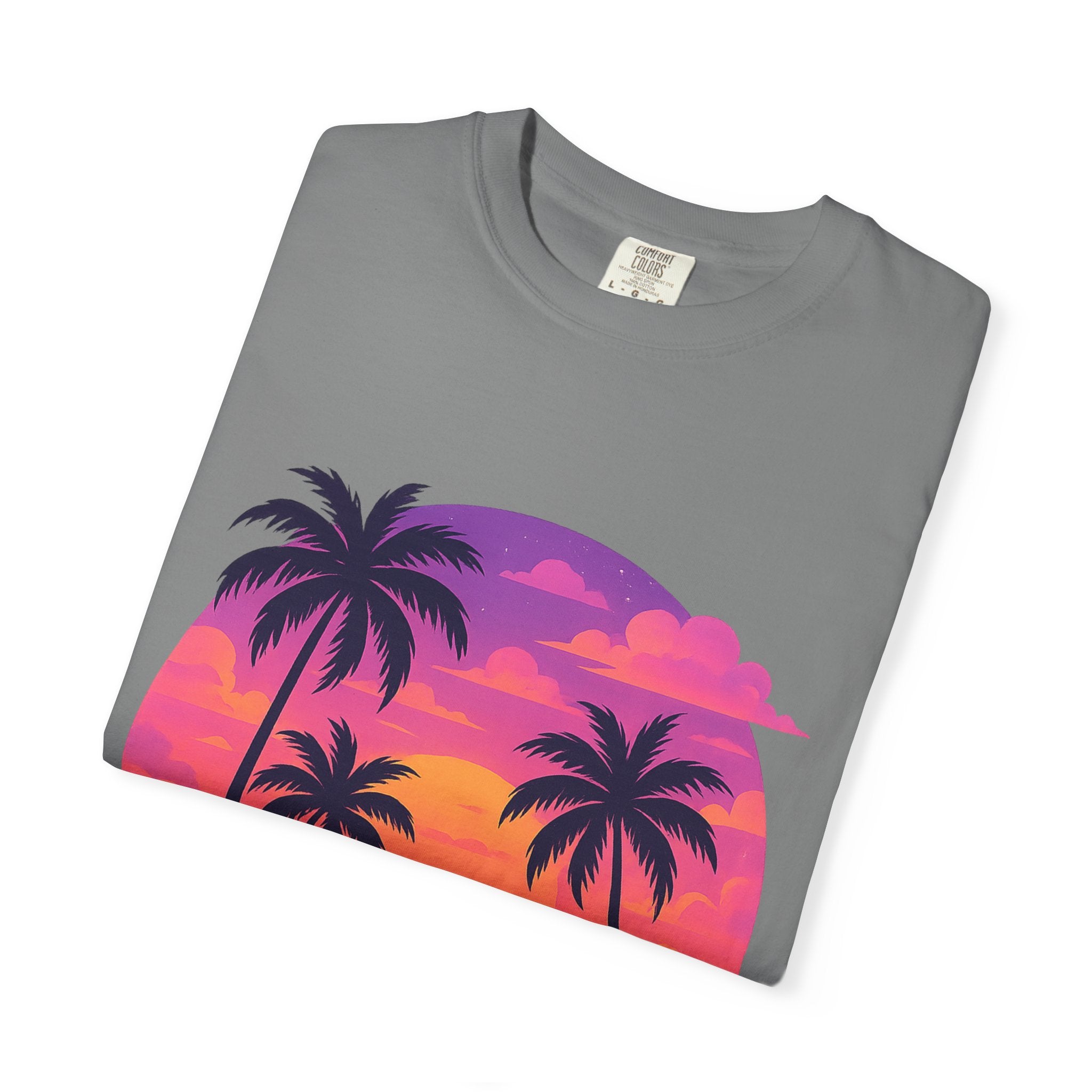 Tropical Paradise T-Shirt - Unisex Garment-Dyed Tee, Beach Vibes, Summer Fashion, Vacation Wear, Gift for Travelers