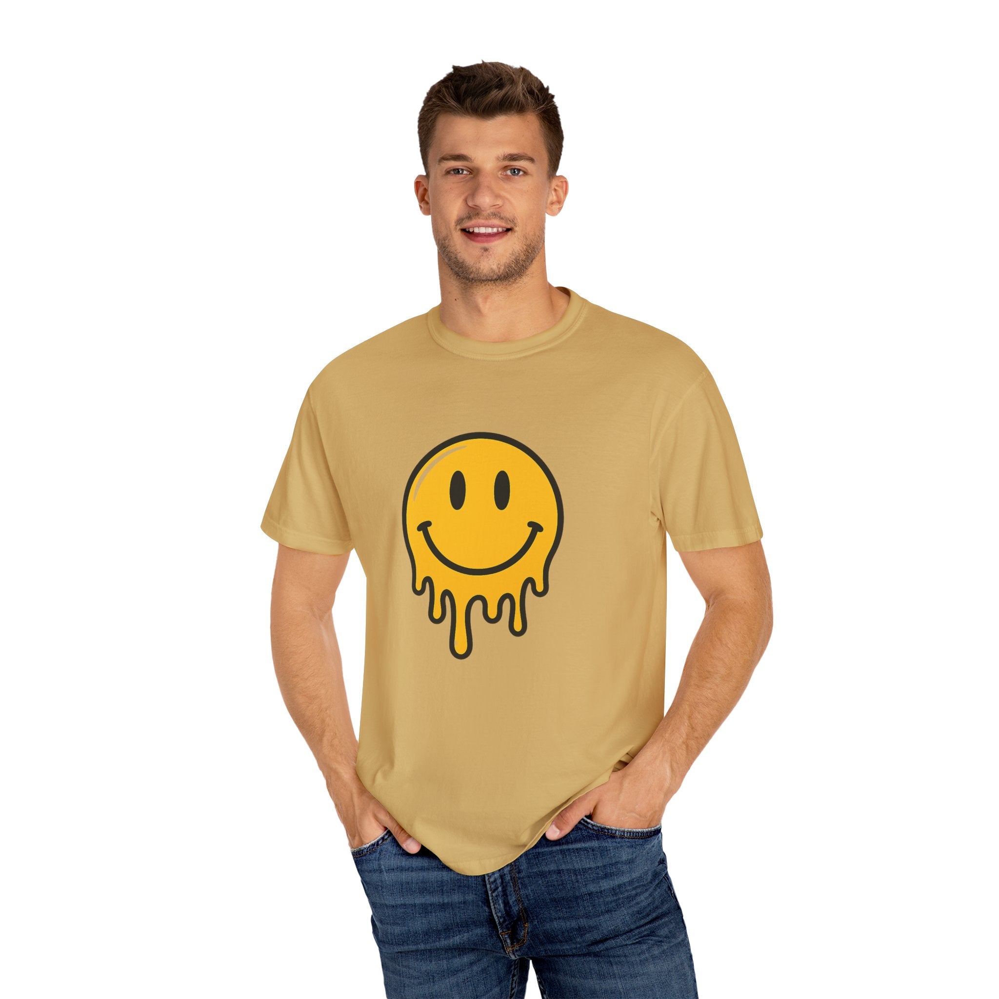 Chill Smiley T-Shirt, Unisex Graphic Tee, Casual Wear, Street Style, Gift for Friends, Summer Vibes, Positive Affirmation Shirt