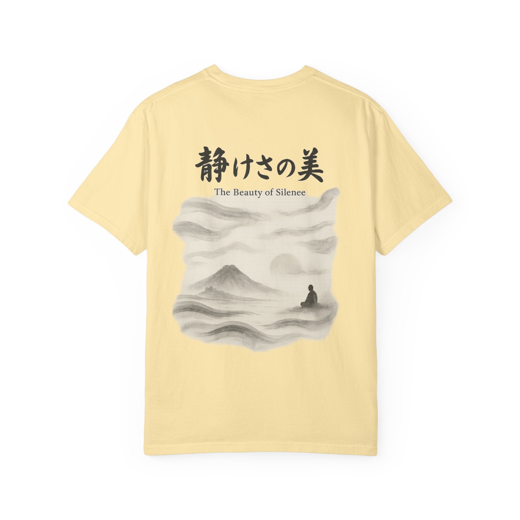 Zen-Inspired Unisex T-shirt, Meditation Tee, Nature Lover Shirt, Minimalist Fashion, Gift for Yogis, Relaxed Fit Apparel