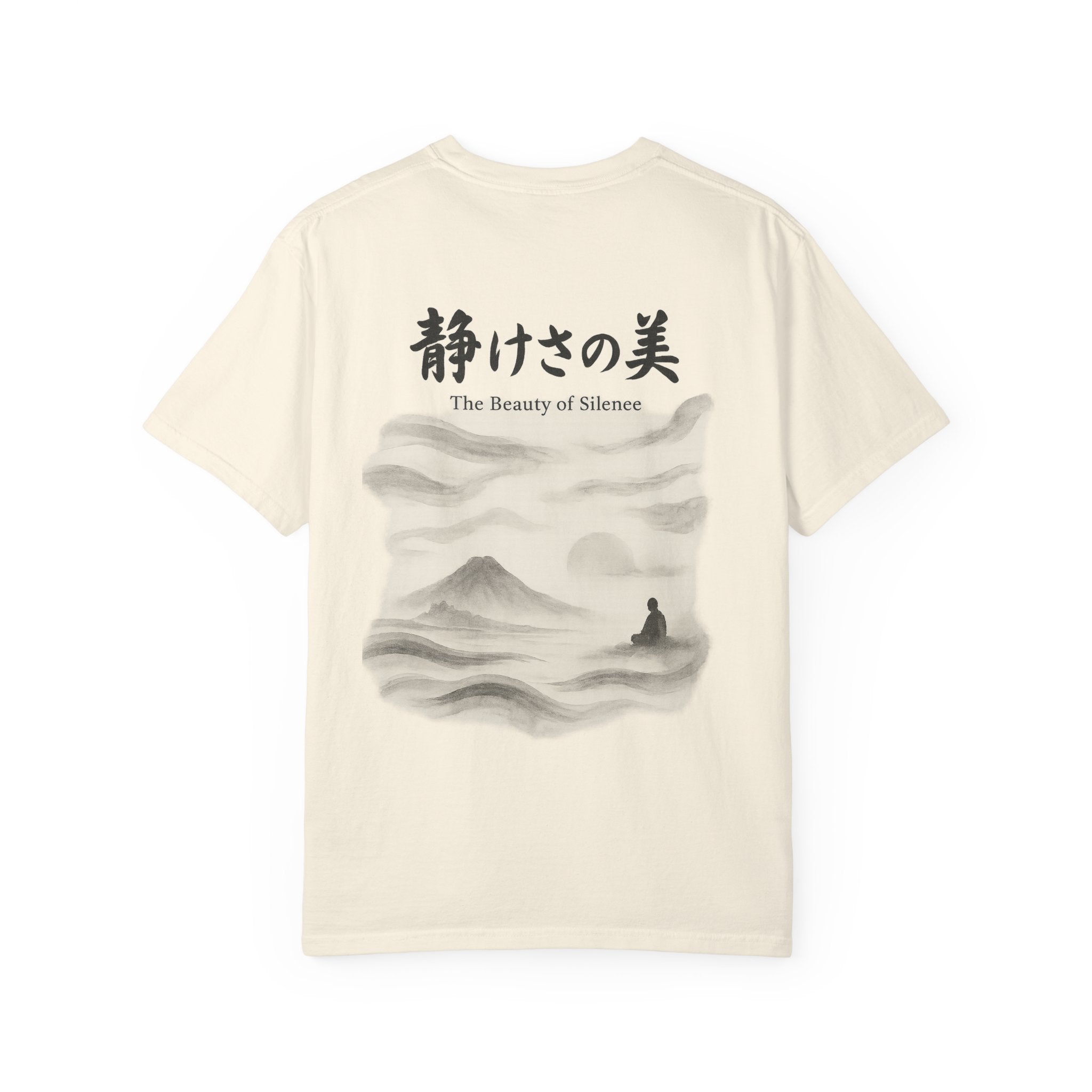 Zen-Inspired Unisex T-shirt, Meditation Tee, Nature Lover Shirt, Minimalist Fashion, Gift for Yogis, Relaxed Fit Apparel
